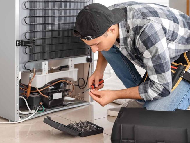 Fridge-servicing